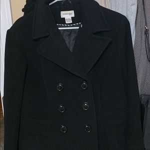 St. John’s Bay Black Peacoat